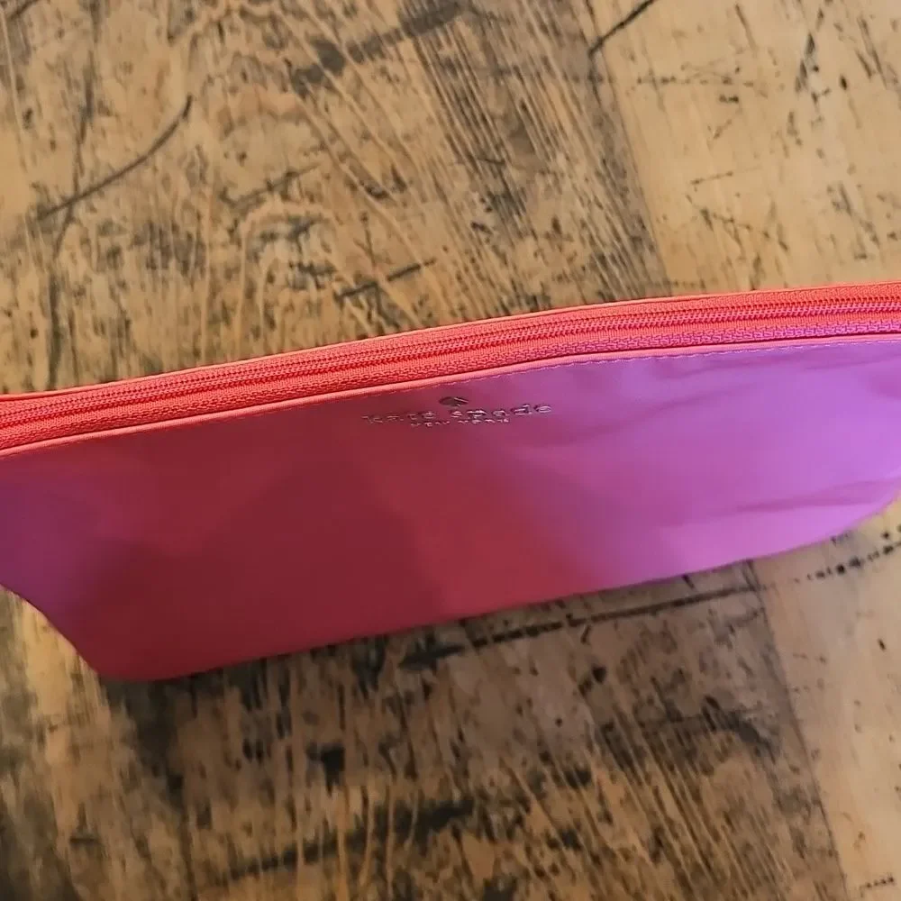 KATE SPADE Nylon‎ Wristlet Salmon Pink
